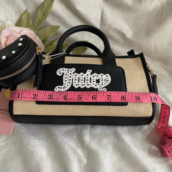 Juicy Couture Black and Tan Women's Bag - Picture 13 of 13